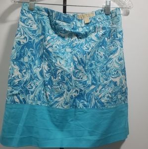 Michael Kors Teal Skirt